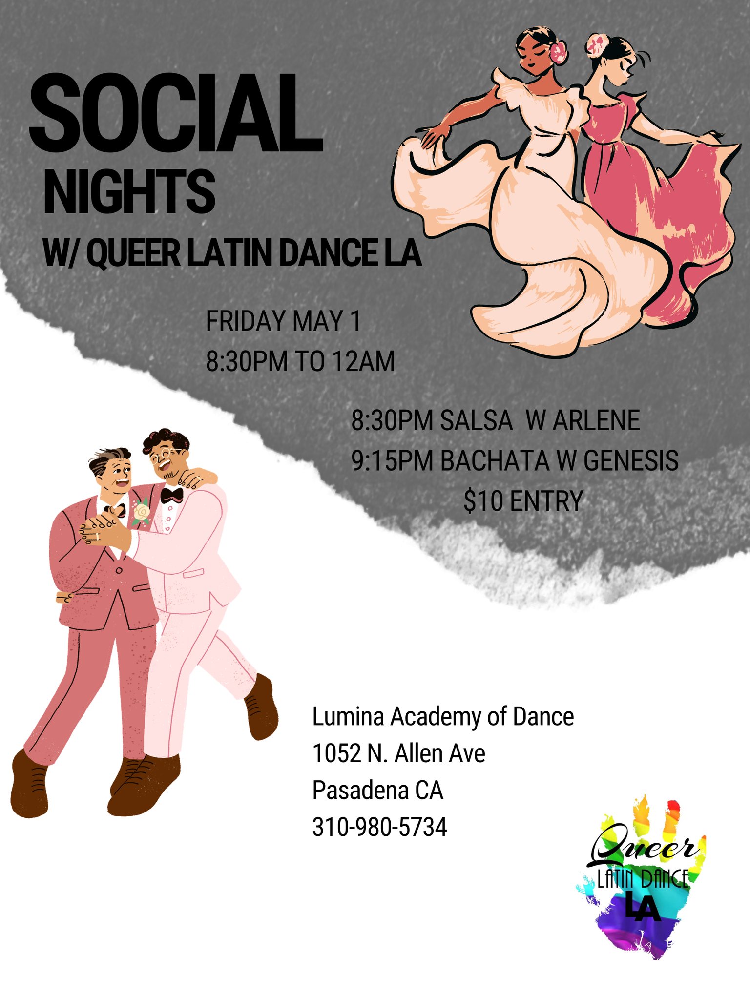 Social Nights with Queer Latin Dance LA this Friday 5 1 26