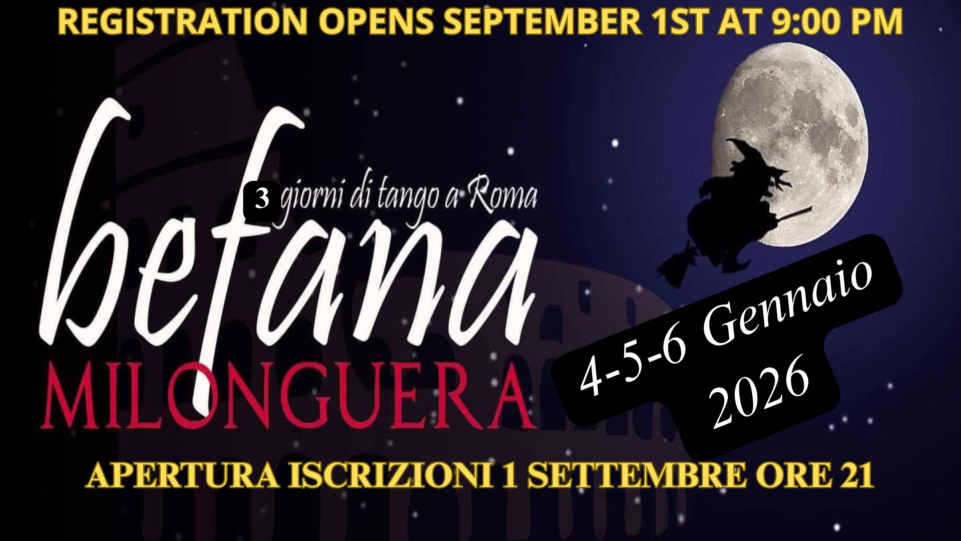 "La Befana Milonguera" 2026