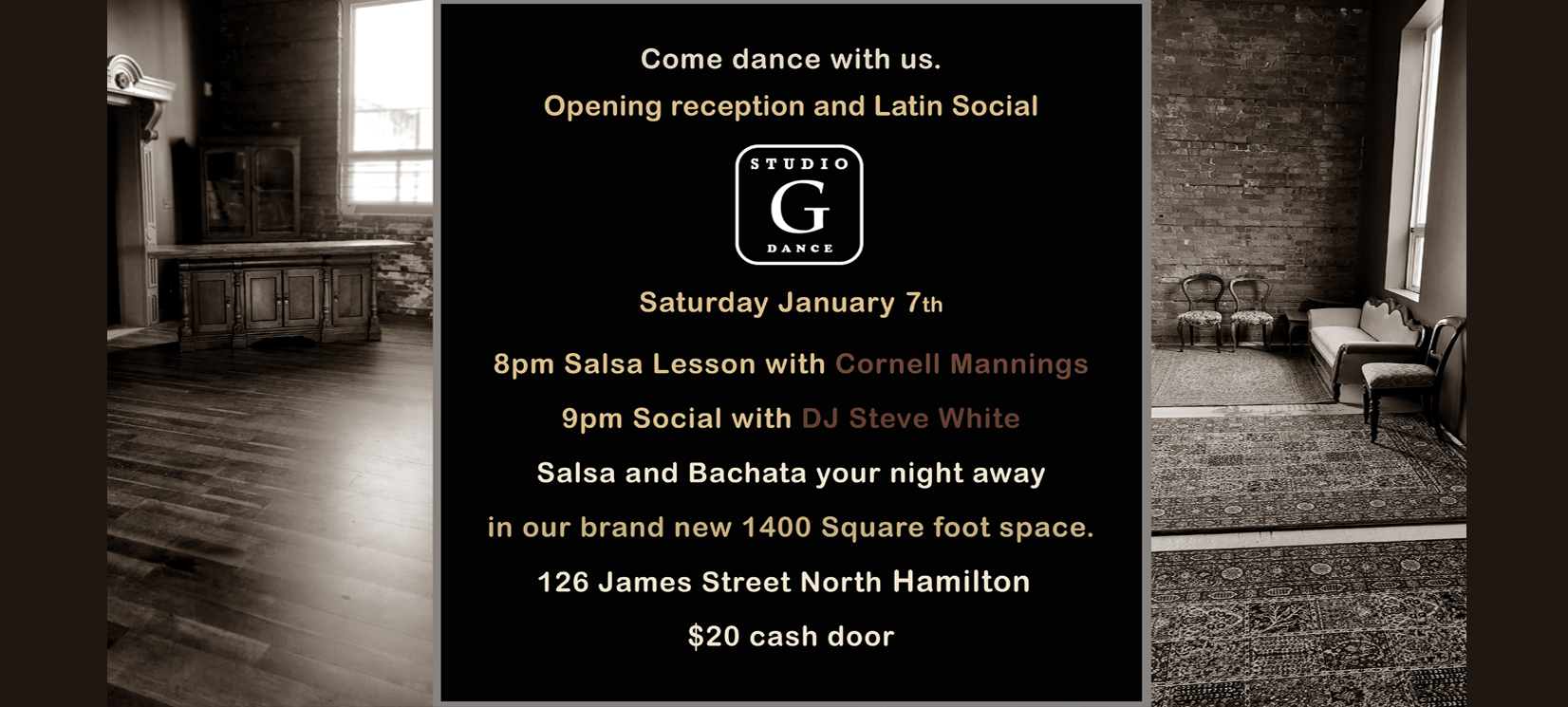 STUDIO-G Opening Latin Social