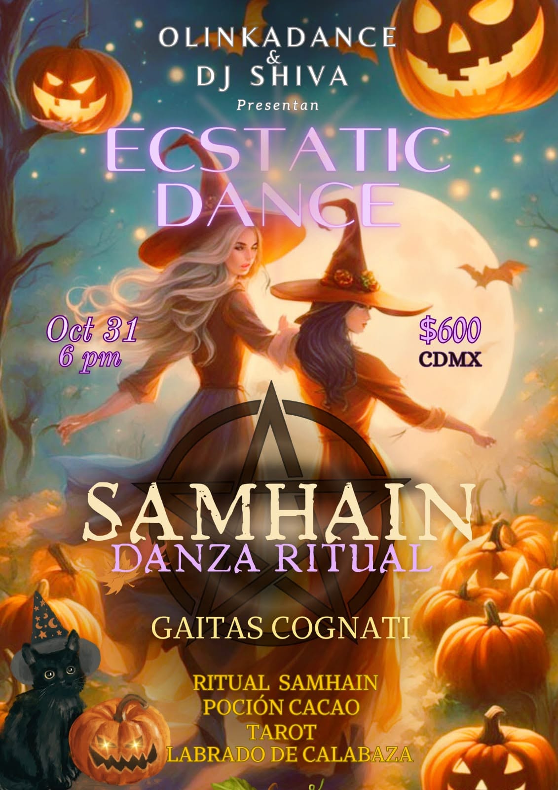 Ecstatic Dance Samhain 🎃🕯️🔮