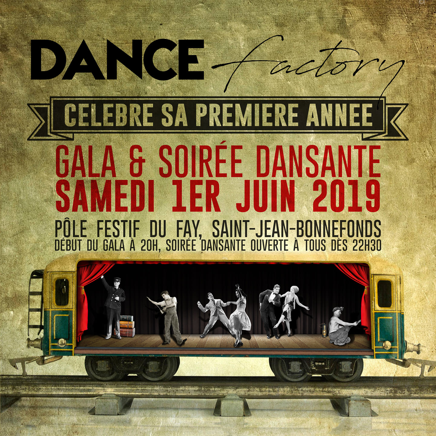 Dance Factory célèbre sa 1ère année - Gala & Soirée dansante