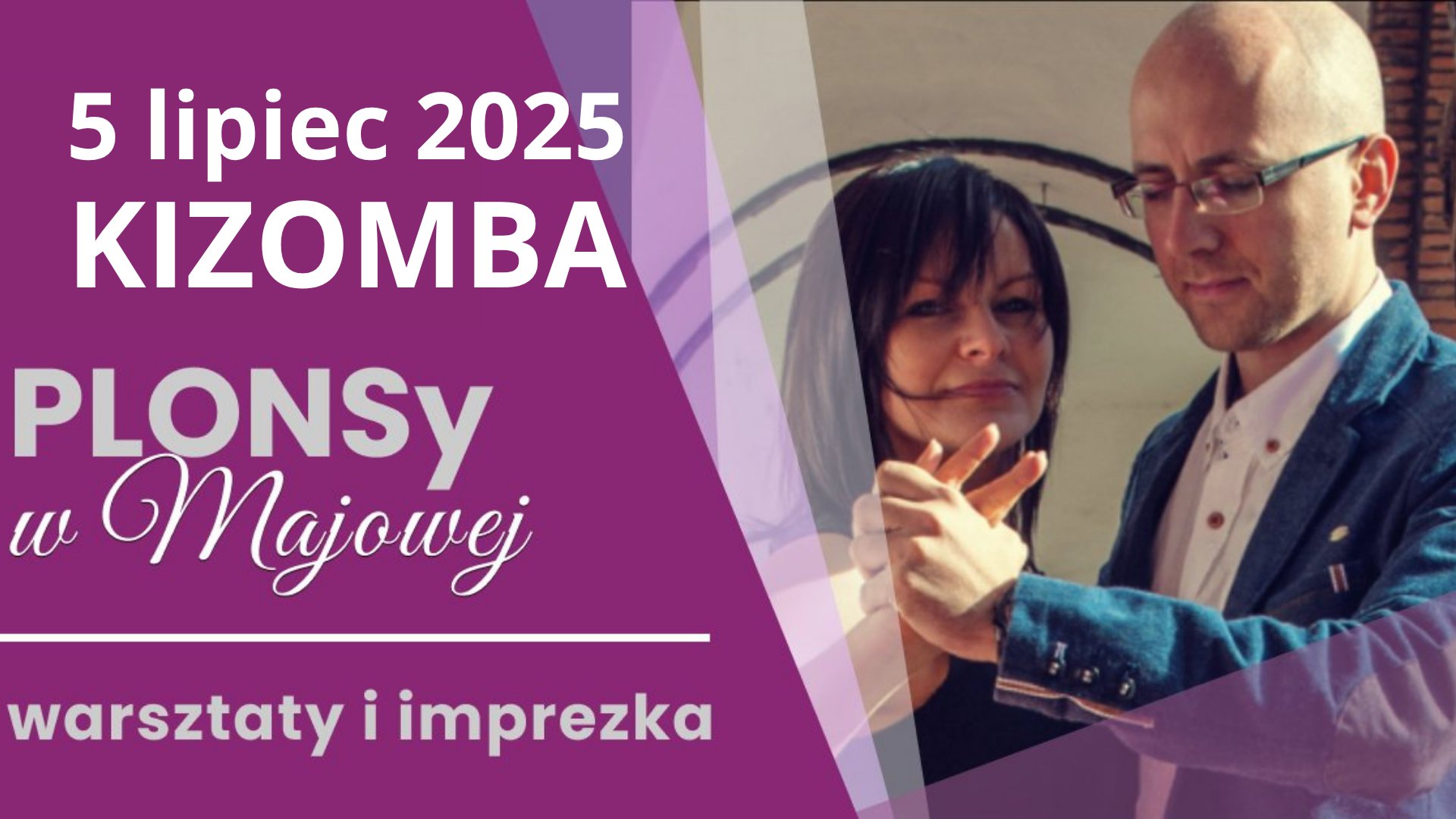 Warsztaty kizomby w Majowej Bytom 5 lipiec 20225