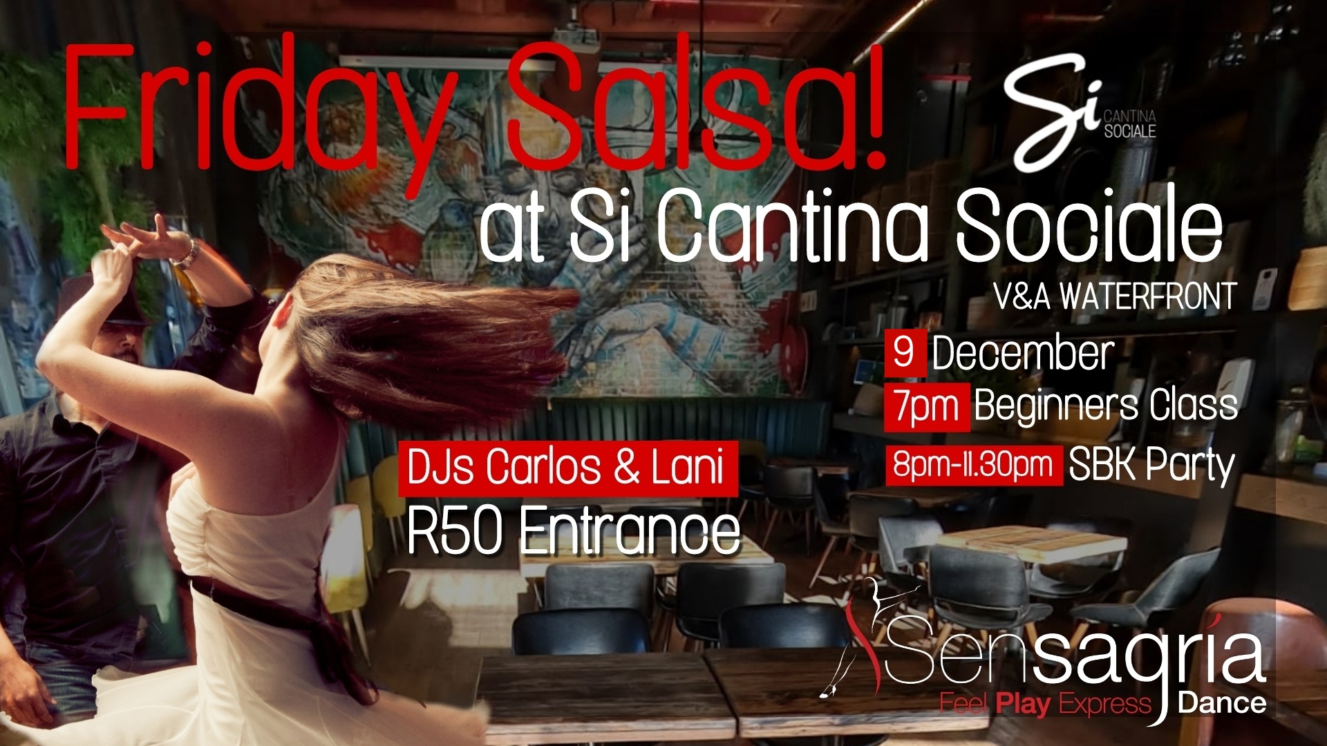 Friday Salsa at Si Cantina Sociale!