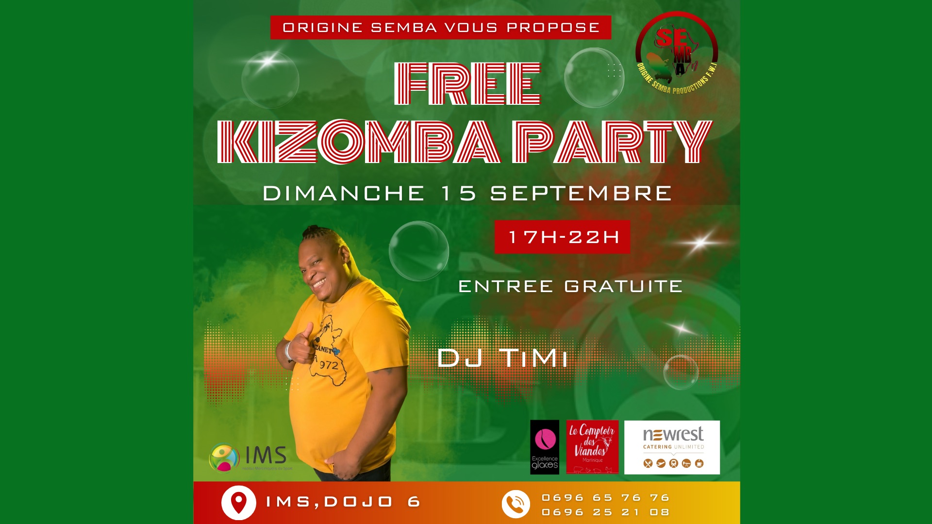 Origine Semba Free Party