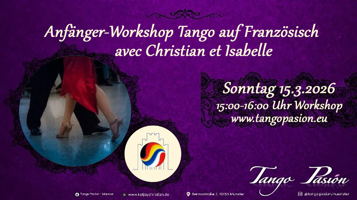 Anfänger-Workshop Tango auf Französisch