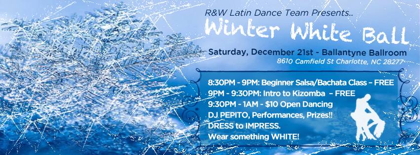Winter White Ball hosted by R&W Latin Dance Team