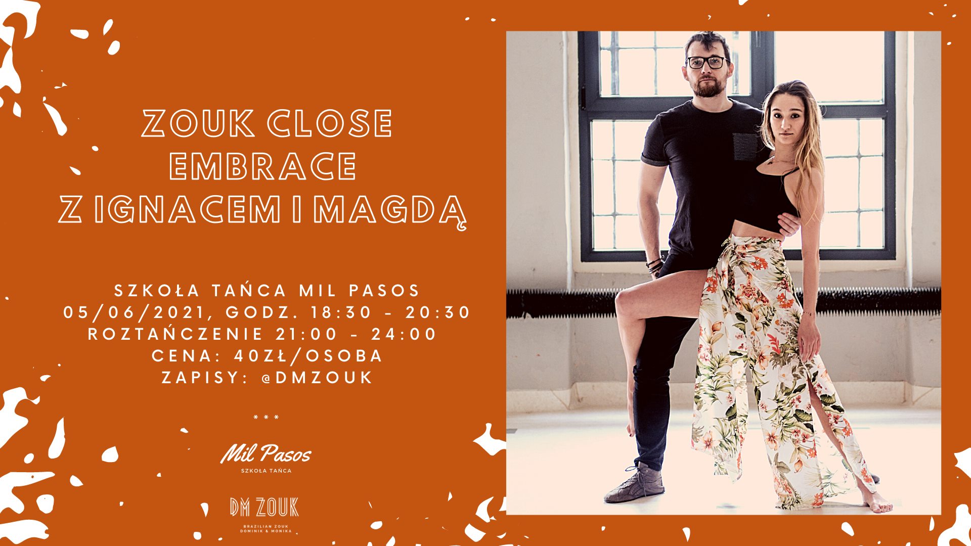 Zouk Close Embrace z Ignacem i Magdą