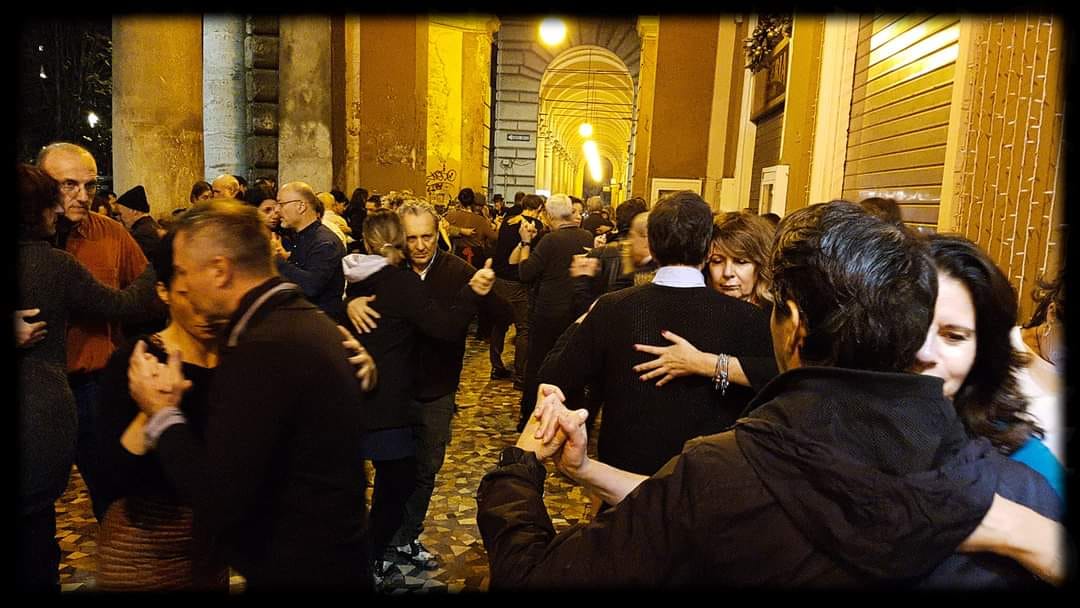 Ultima Milonga e Lezione-Portici di Piazza Vittorio