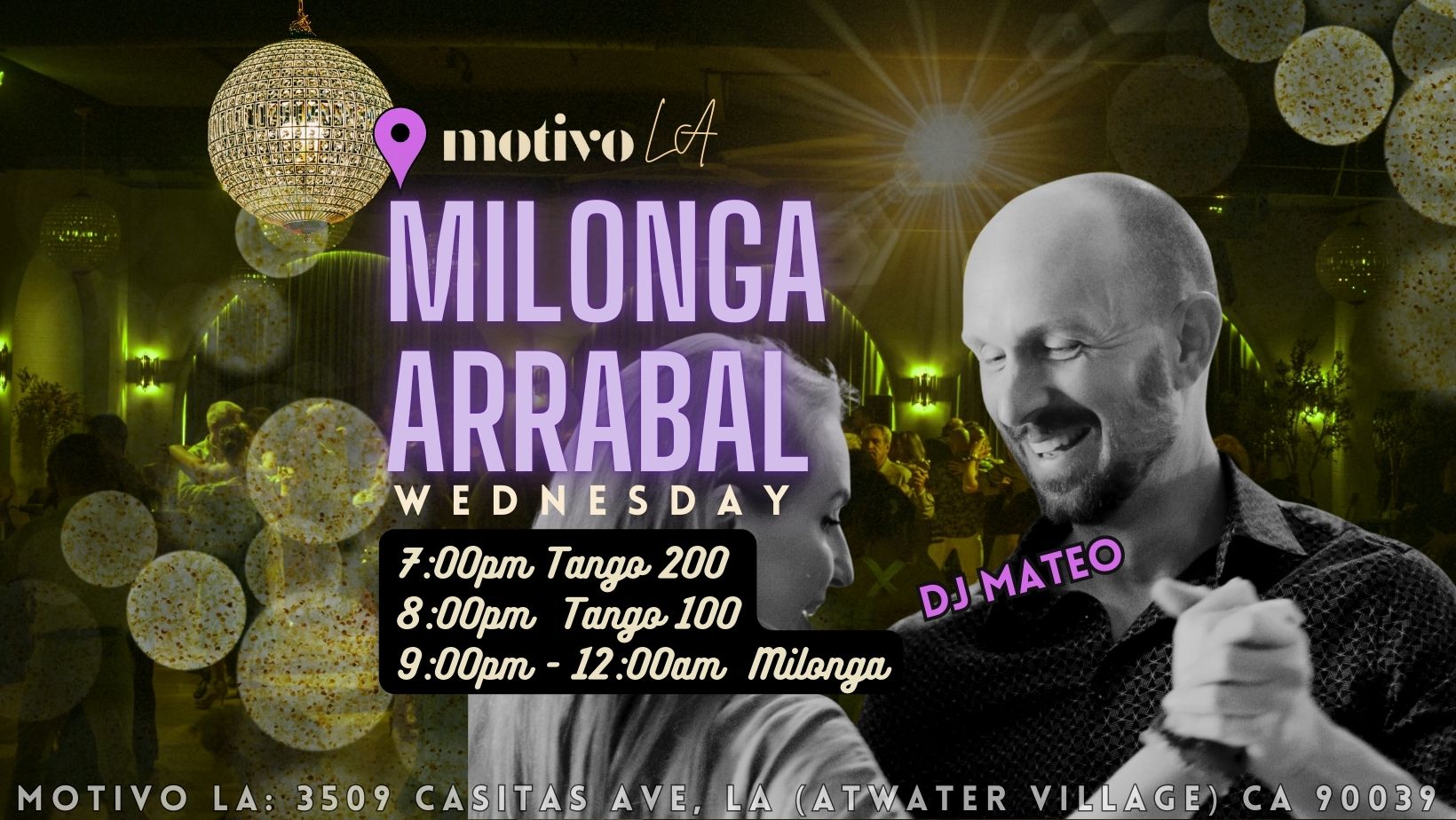 Milonga Arrabal - w DJ Mateo