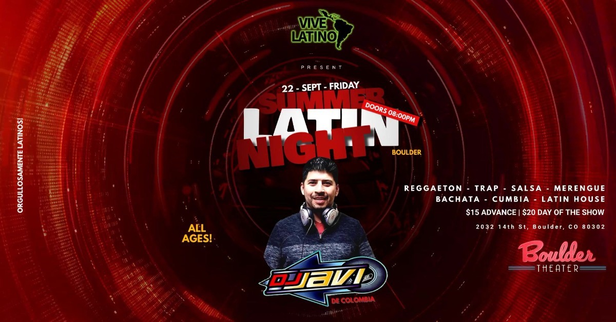 Vive Latino Presents: Latin Night feat. DJ Javi