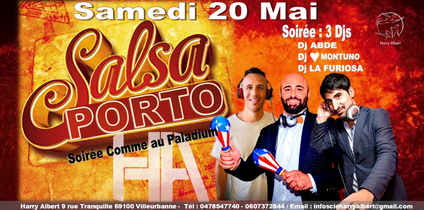 SOIRÉE SALSA PORTO - WE 12h de la Salsa