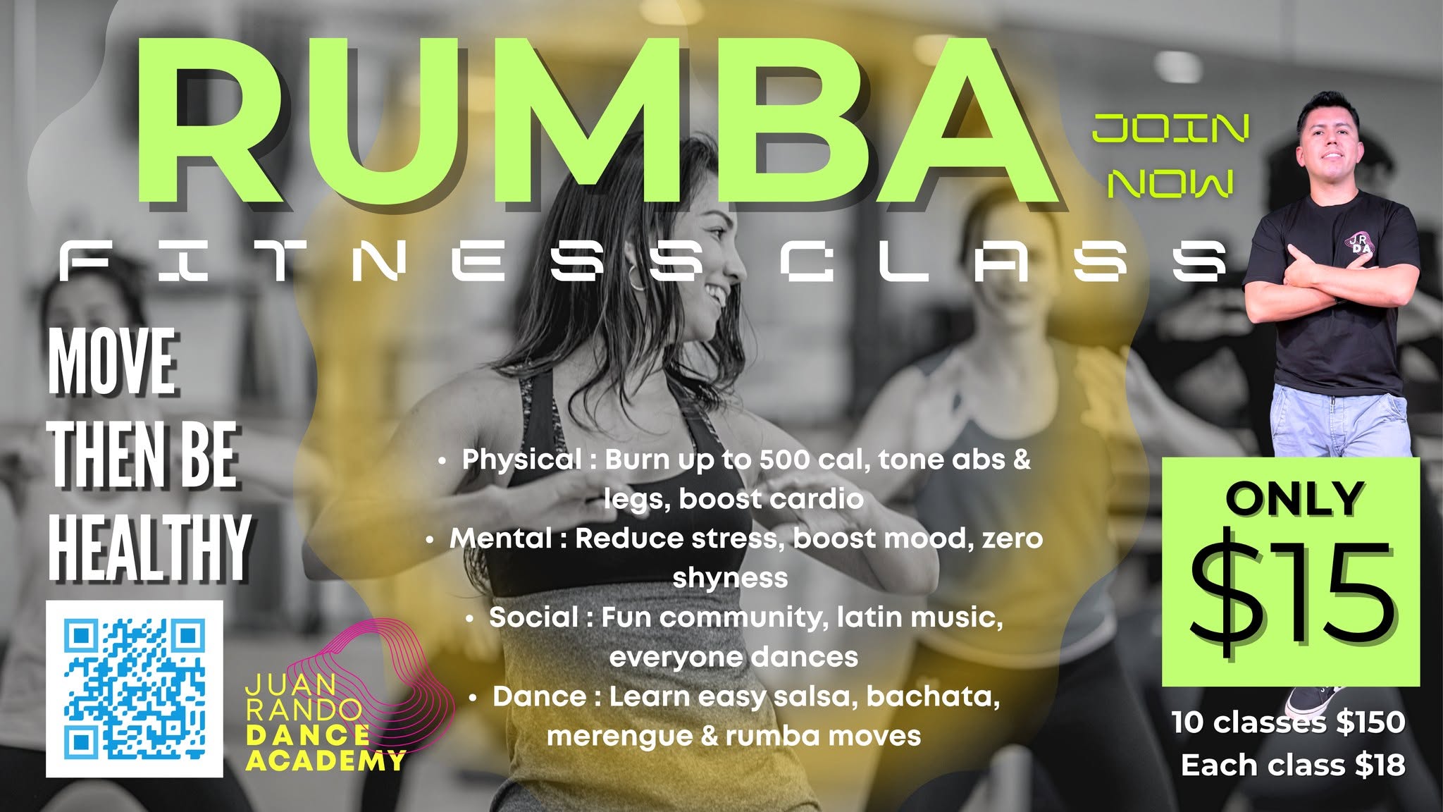 RUMBA DANCE FITNESS-JRDA