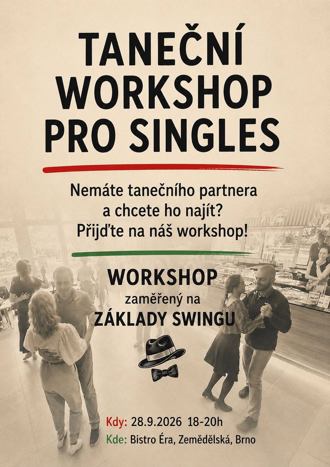 SWINGOVÝ WORKSHOP pro SINGLES