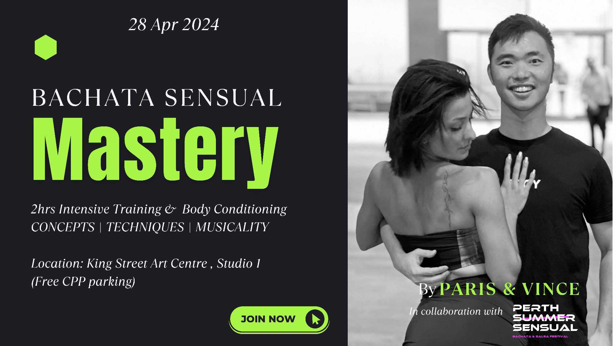 Bachata Sensual Mastery with Vince & Paris