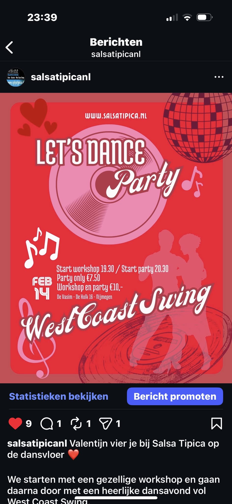 Let’s dance 100% wcs valentine edition