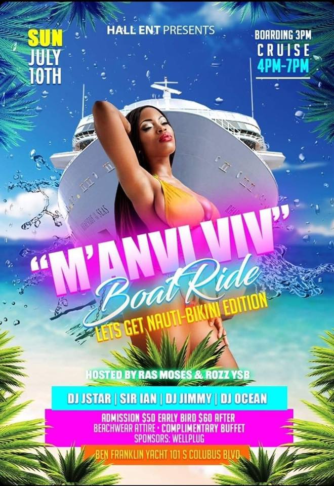 M’ANVI VIV BOAT RIDE LET’S GET NAUTI-BIKINI EDITION