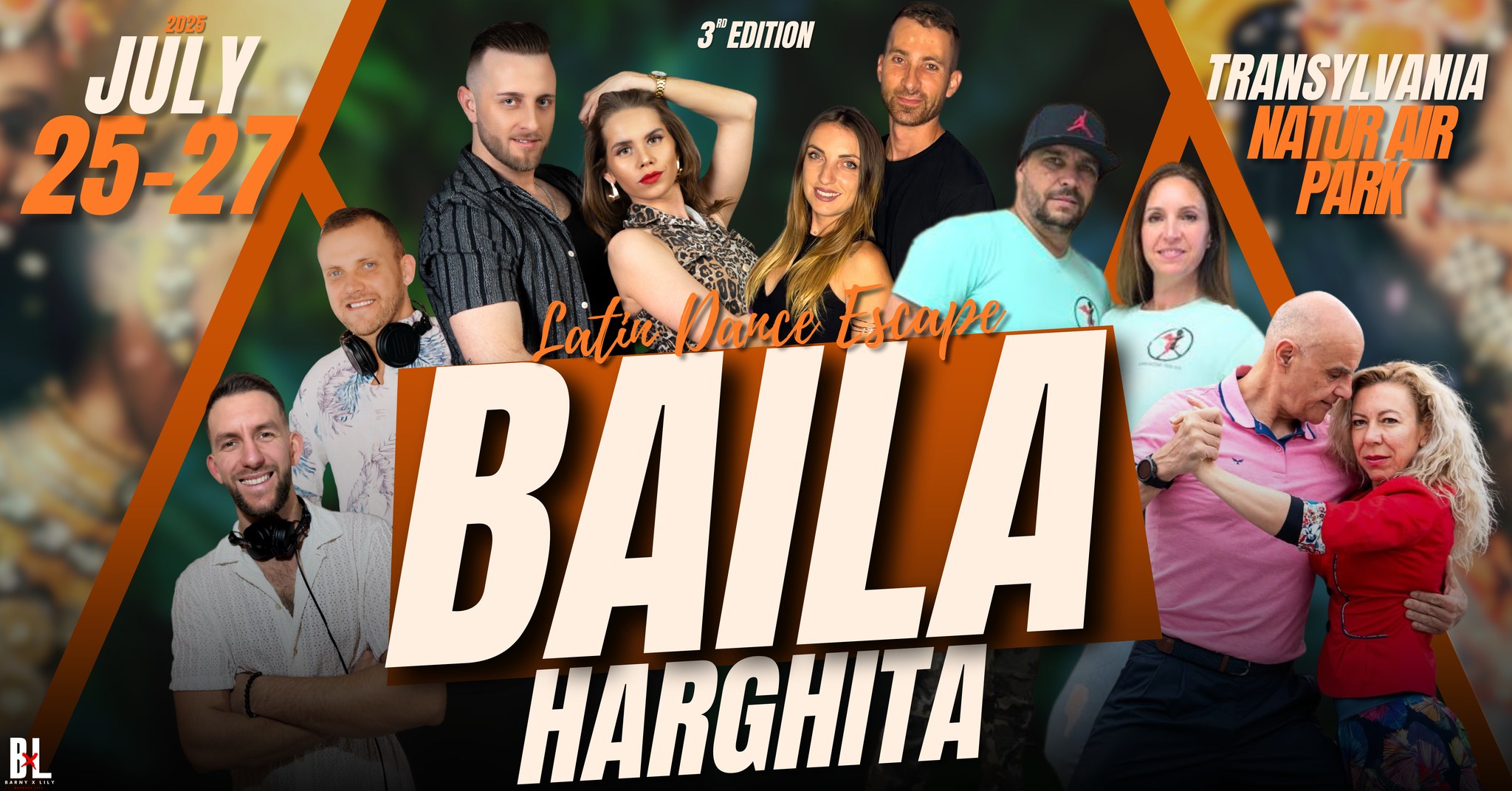 Baila Harghita - Latin Dance Escape - 2025 July 25-27