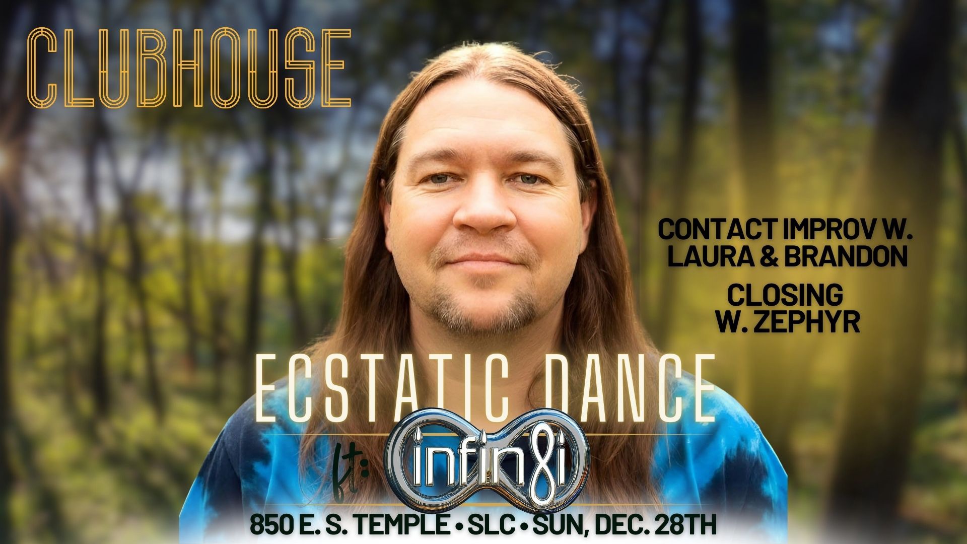 Ecstatic Dance ft. DJ INFIN8i + CONTACT IMPROV + CLOSING SONGS