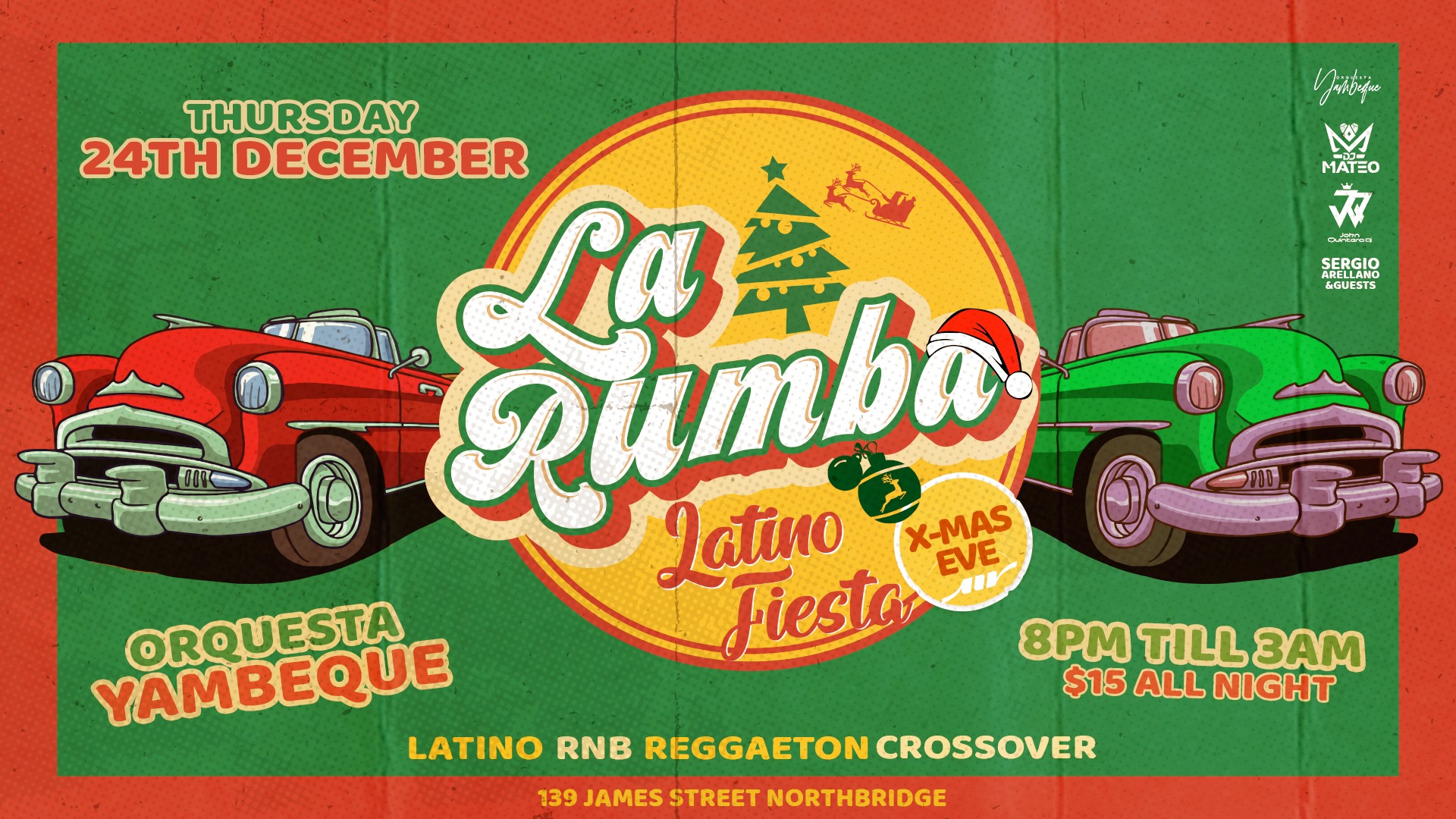 La Rumba: Christmas Eve Fiesta at Air Nightclub