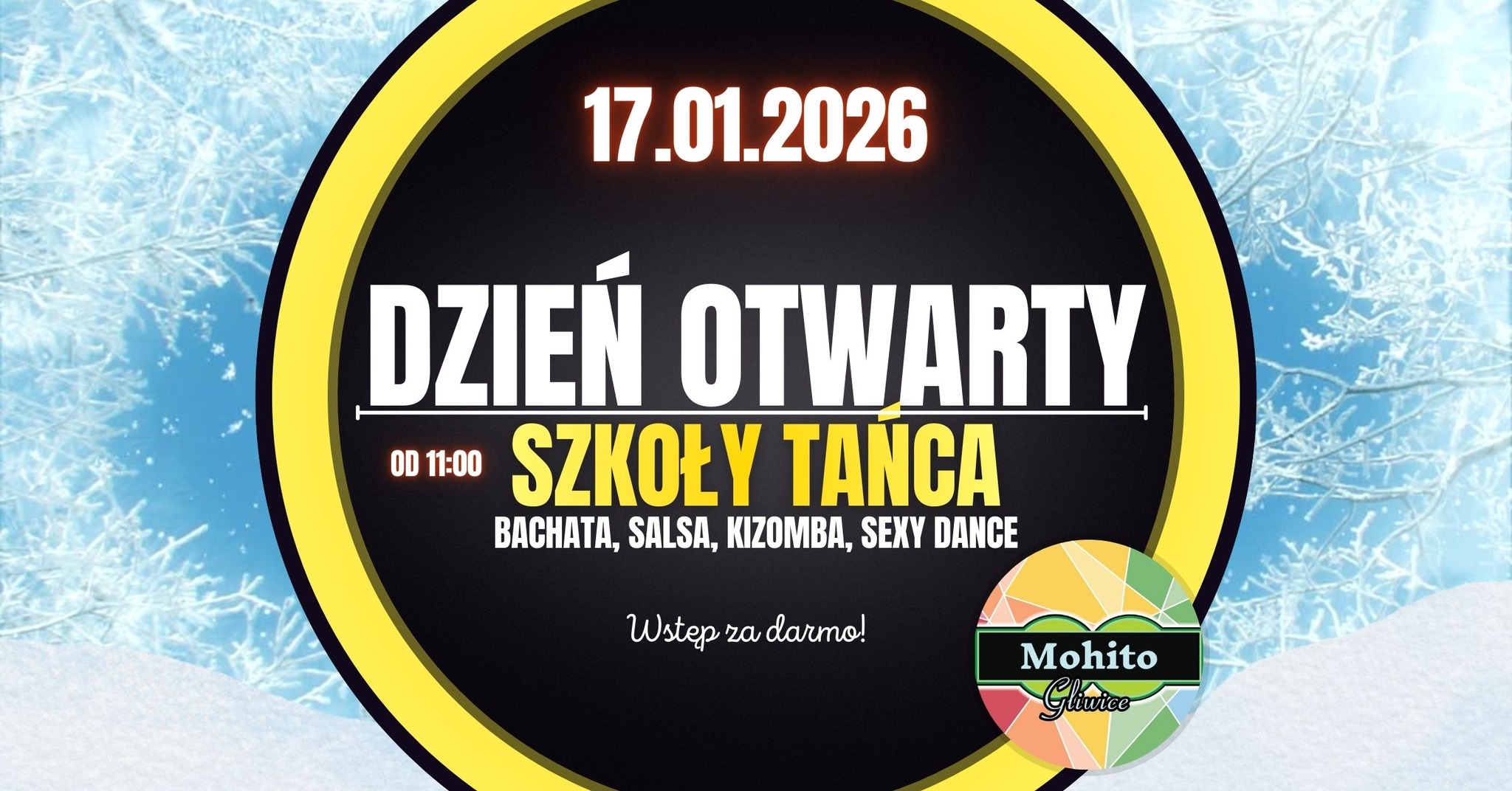 DZIEŃ OTWARTY W SZKOLE TAŃCA MOHITO GLIWICE!