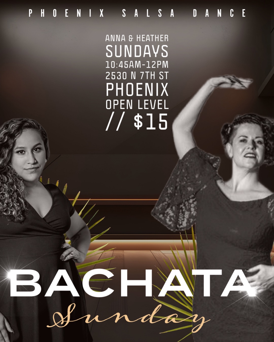 Sunday Bachata with Anna & Heather!