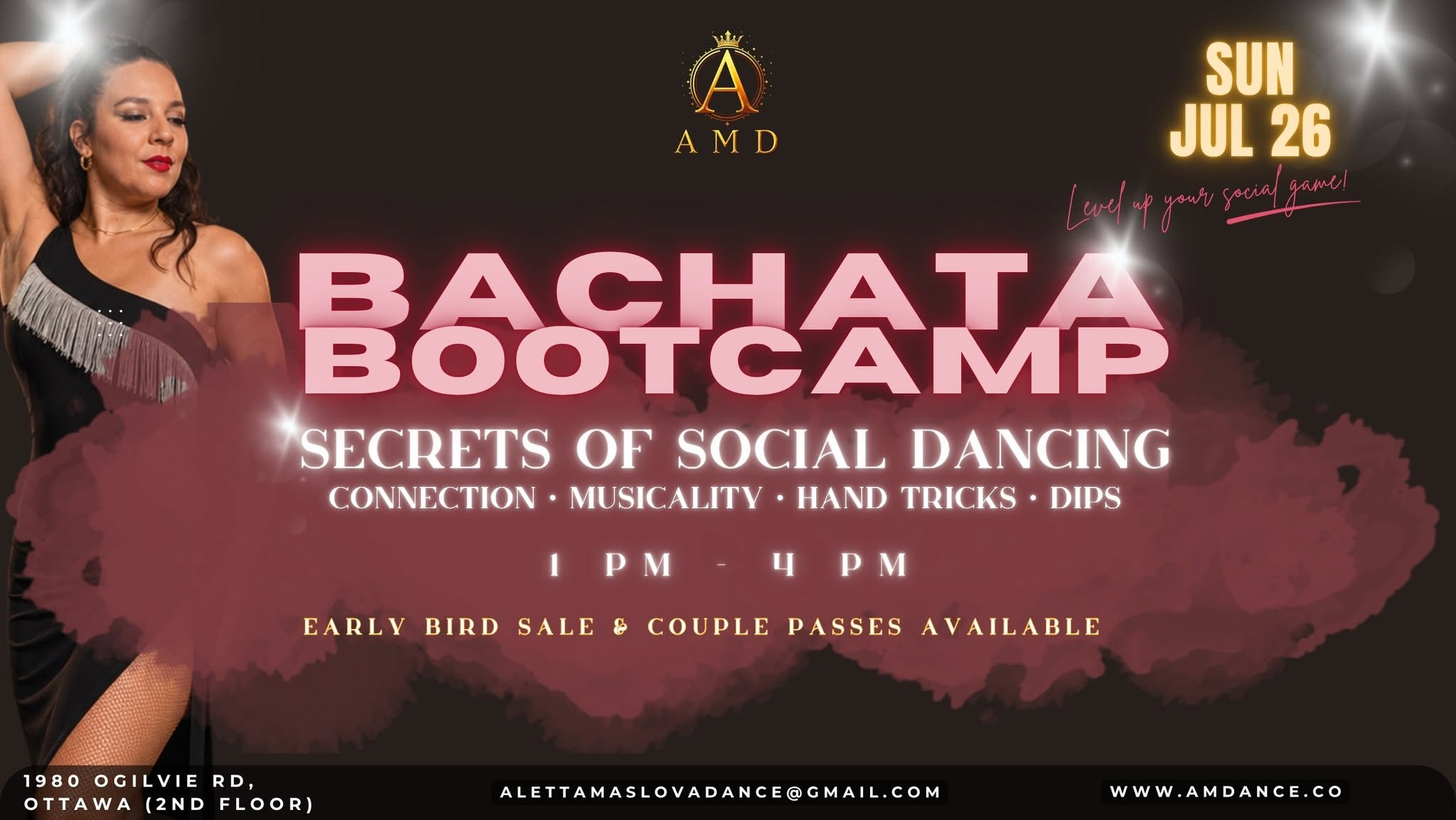 Bachata Secrets of Social Dancing with AMDance