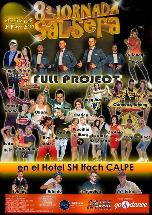 8th Jornada Salsera in Calpe 2017