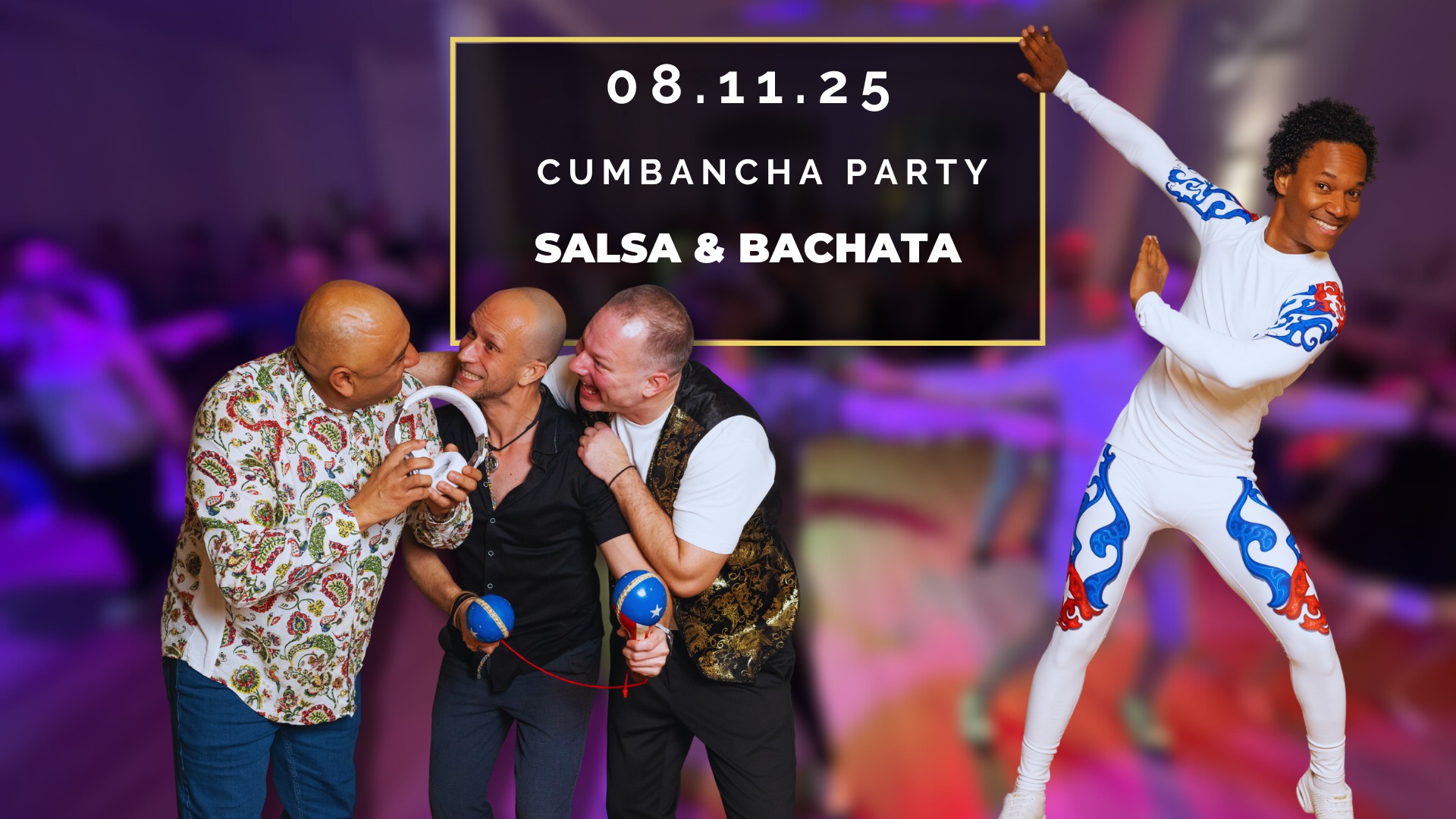 HEUTE: Salsa & Bachata Party im Cumbancha mit DJ WILBER
