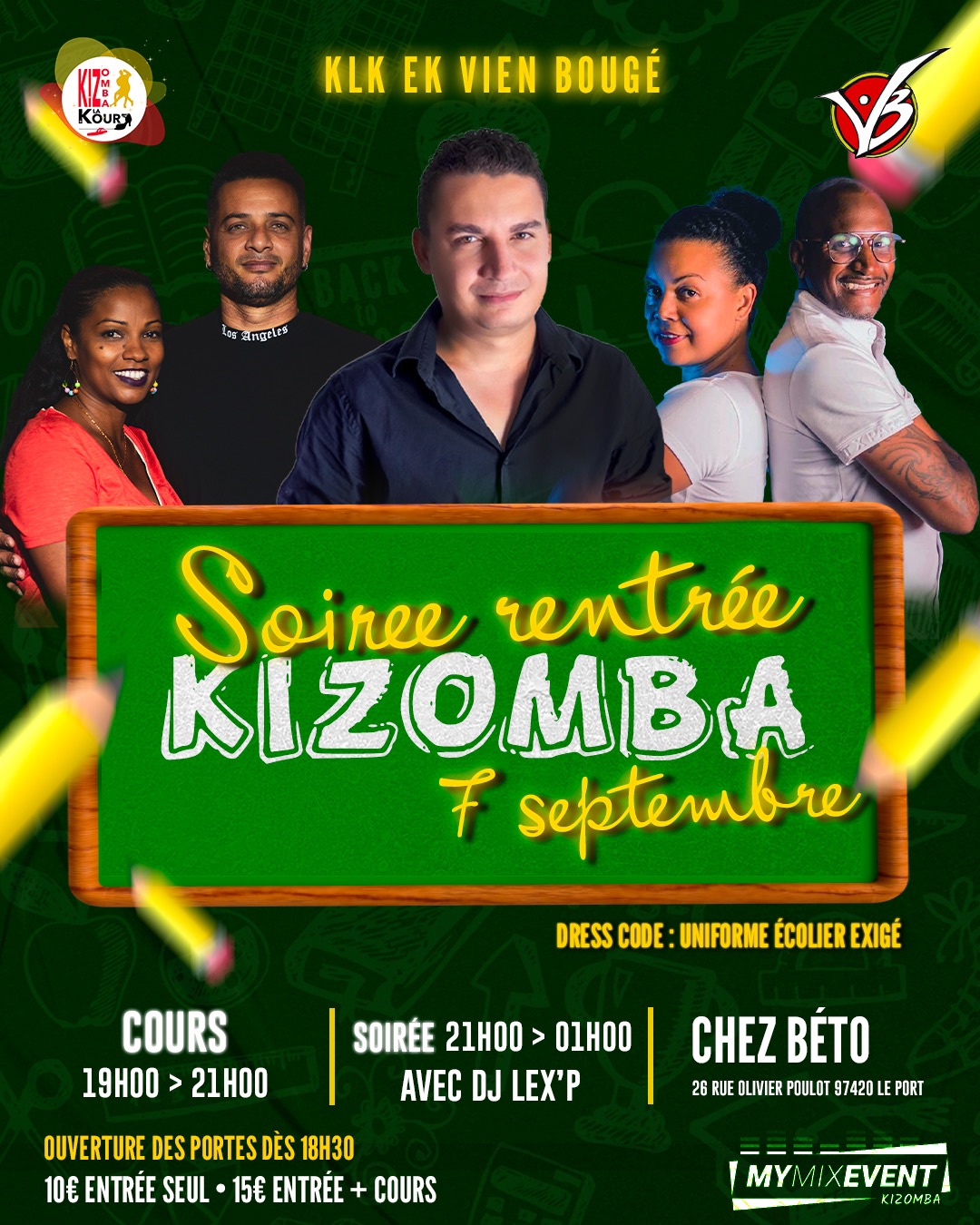 Soirée Rentrée Kizomba 🔔