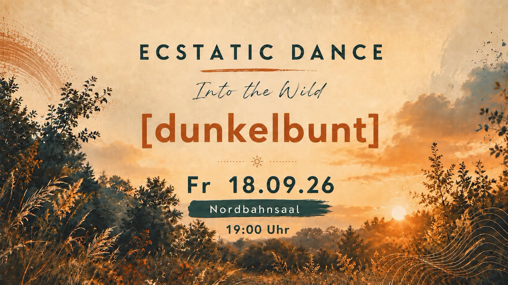 Ecstatic Dance mit [dunkelbunt] @ NordbahnSaal