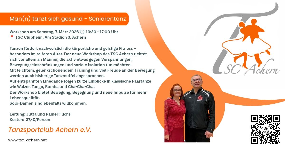 Man(n) tanzt sich gesund - Seniorentanz