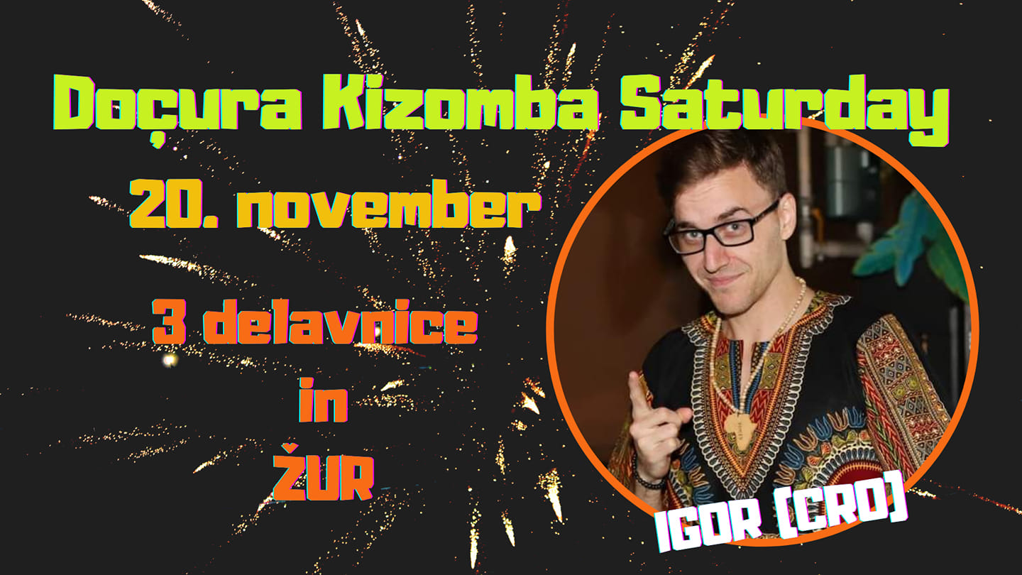 Doçura Kizomba Saturday
