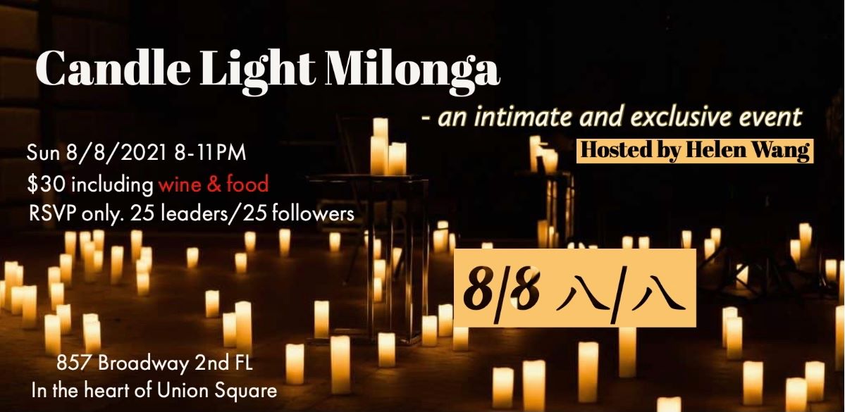 The lucky Candle Light Milonga - 8 8