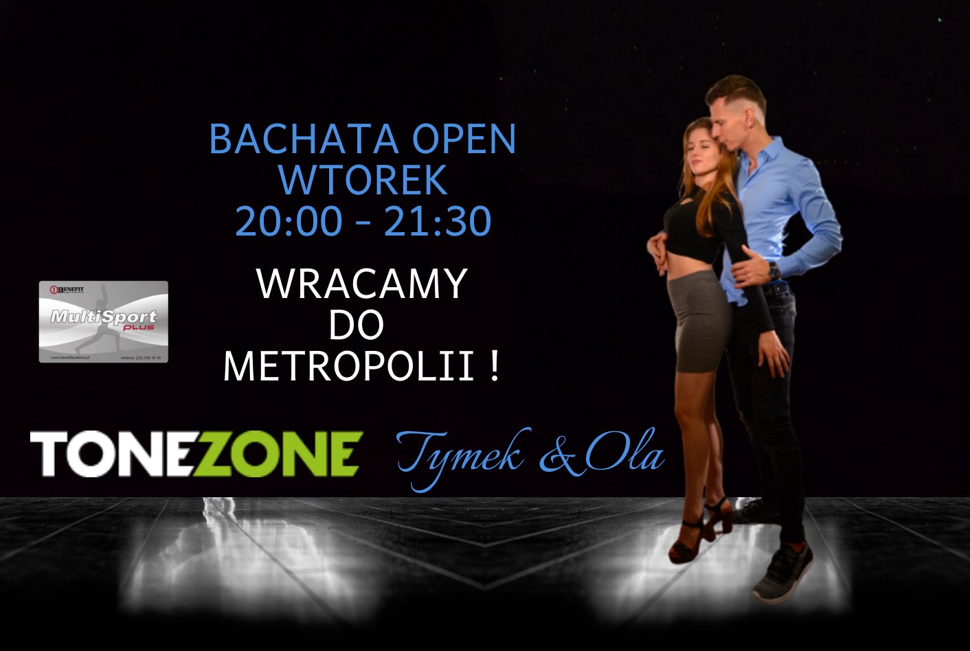Tymek & Ola - Bachata Open wraca do Metropolii :)