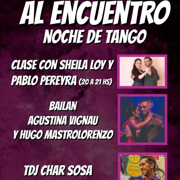 AL ENCUENTRO MILONGA Fin de Año