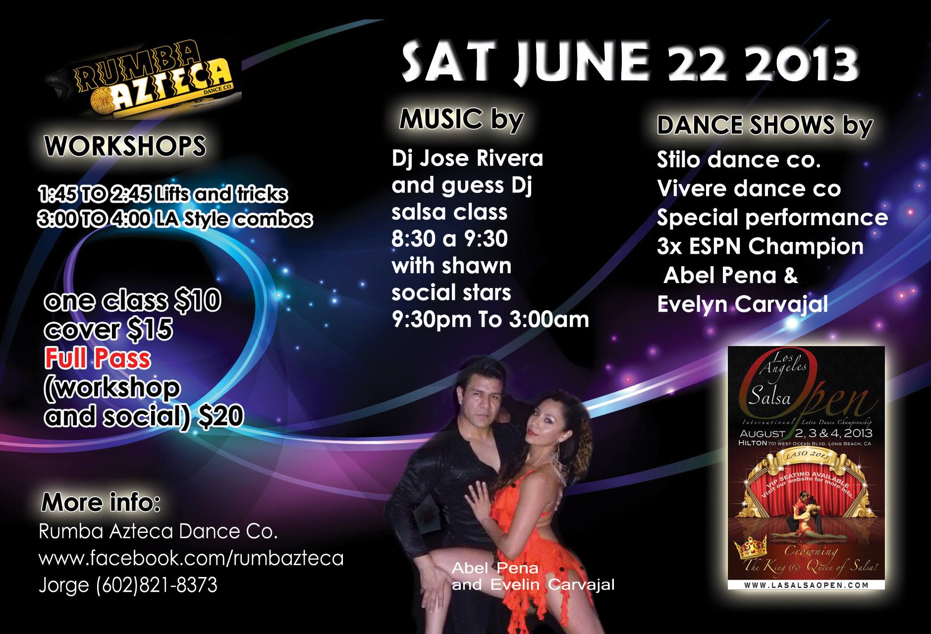 ♫ PRELIMINARY ROUNDS TO THE LOS ANGELES SALSA OPEN ♫