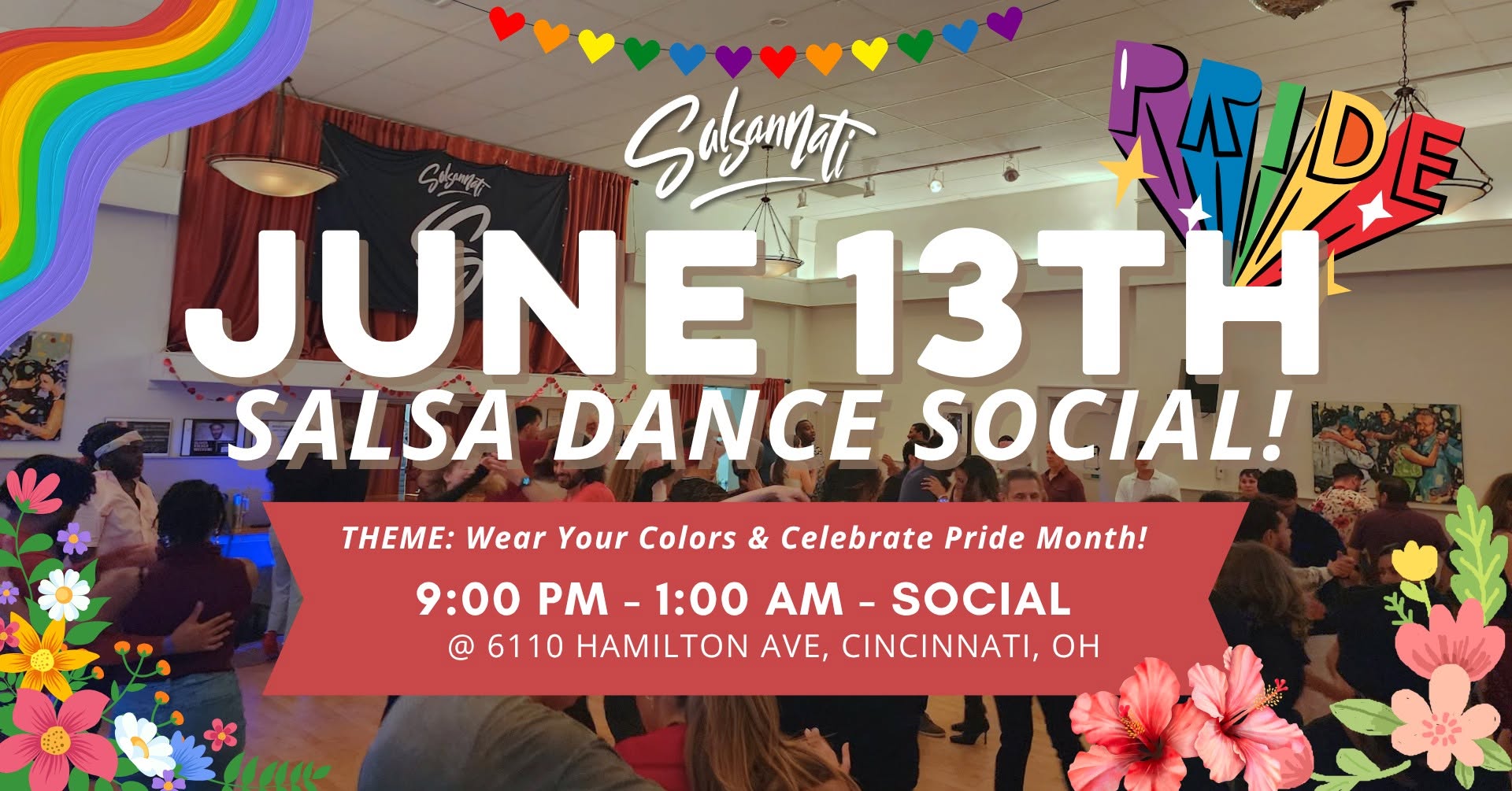 SABOR! June 13th, 2026 Social Dance Party!