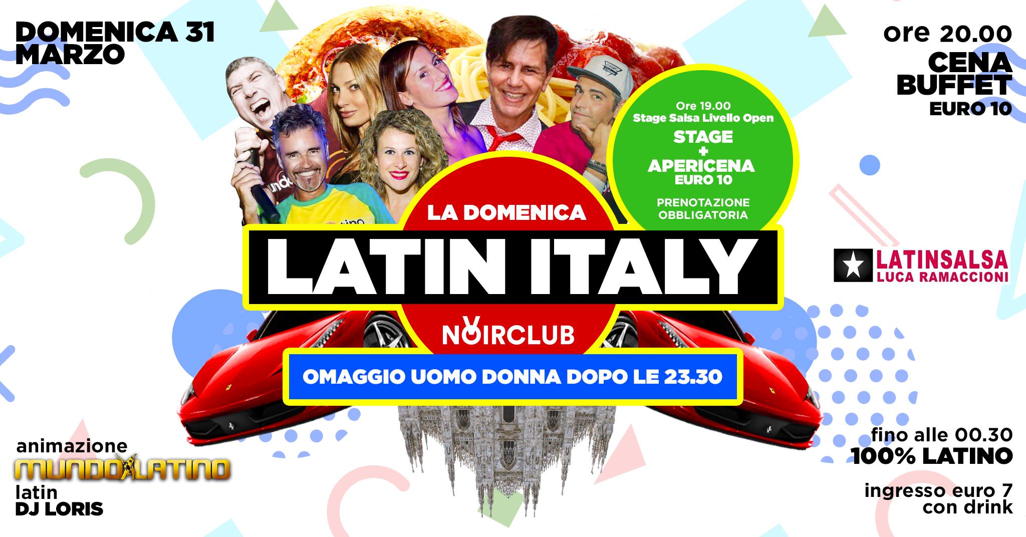 La Domenica LATIN ITALY Noir Club