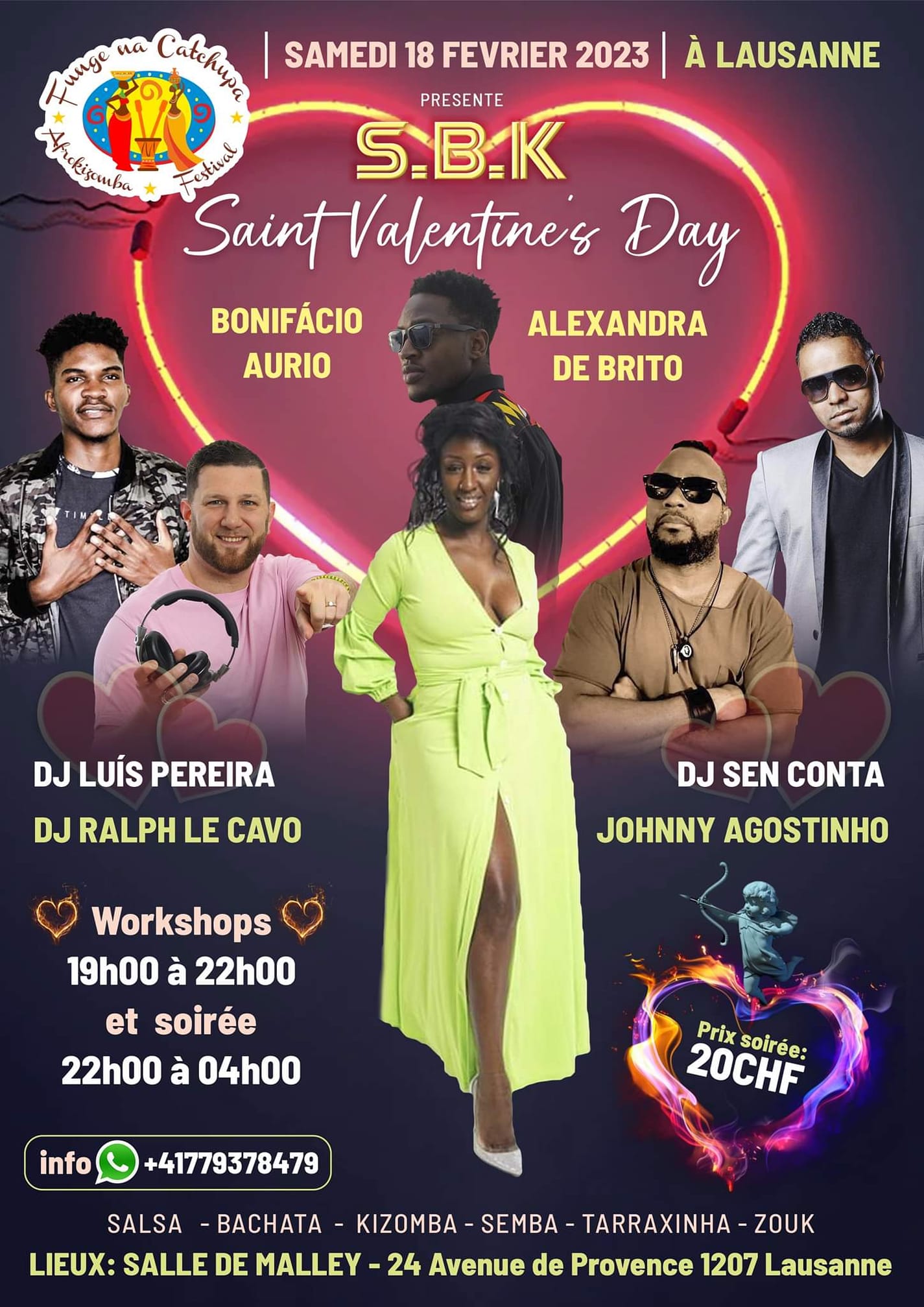 FUNGE NA CATCHUPA S.B.K SAINT- VALENTIN DAY