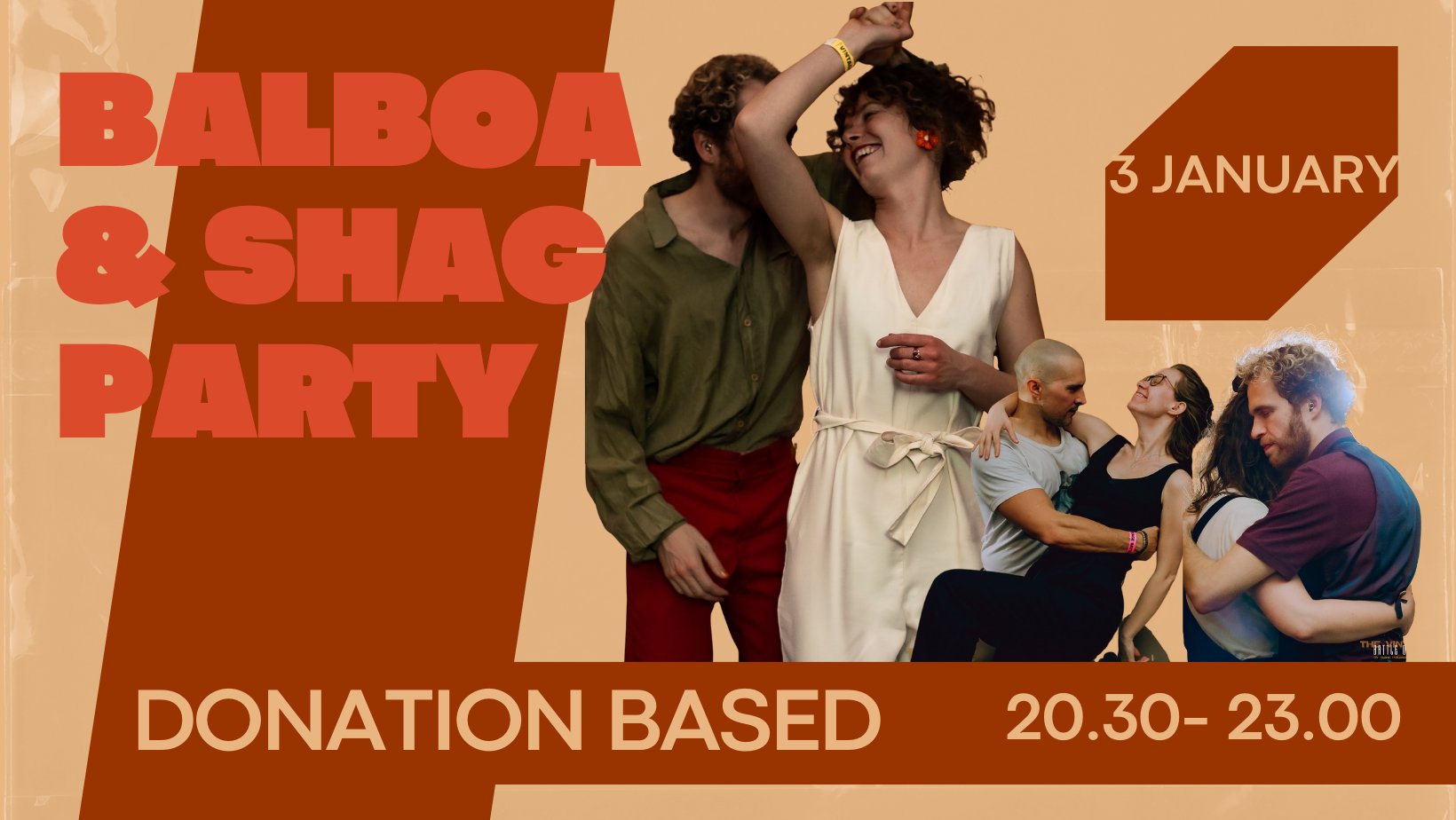 BALBOA & SHAG PARTY w DJ - CRASH COURSE SHAGE BEFORE