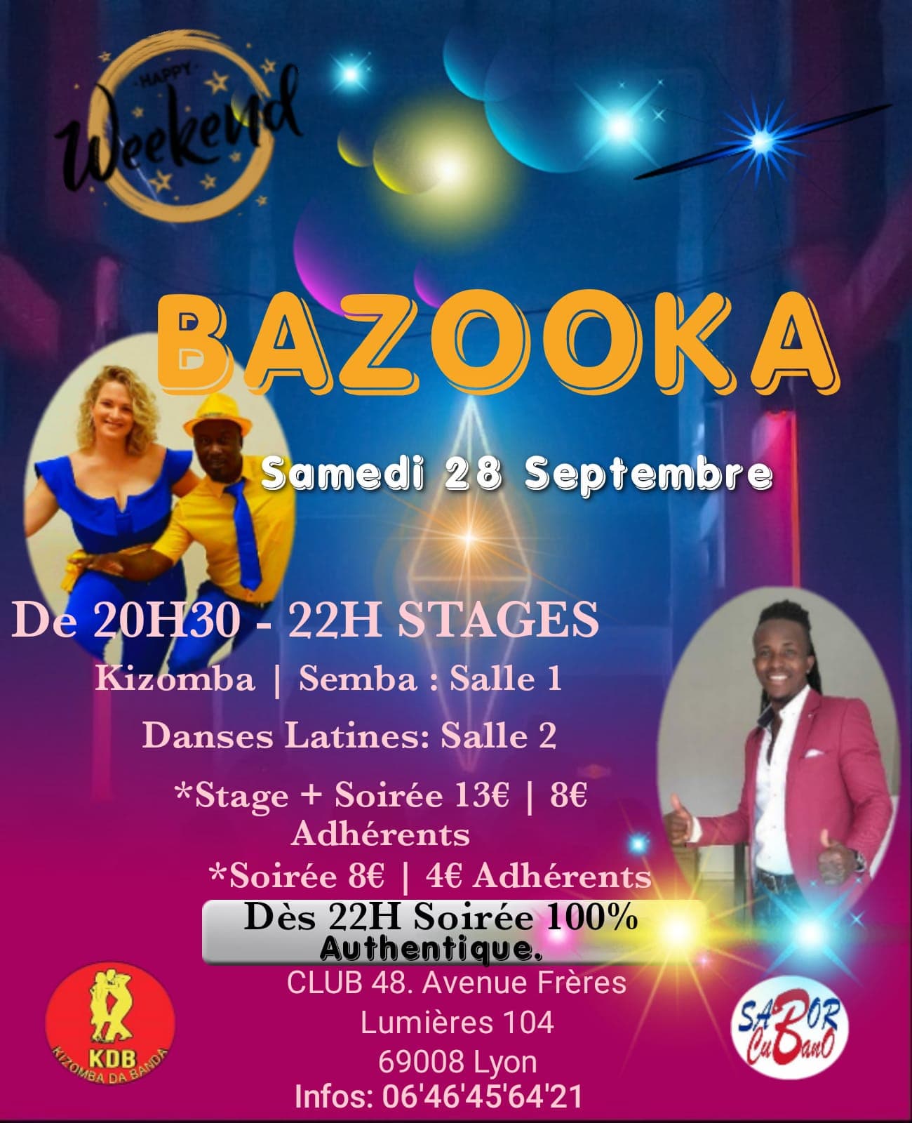 Bazooka by KDB Stage et Soirée