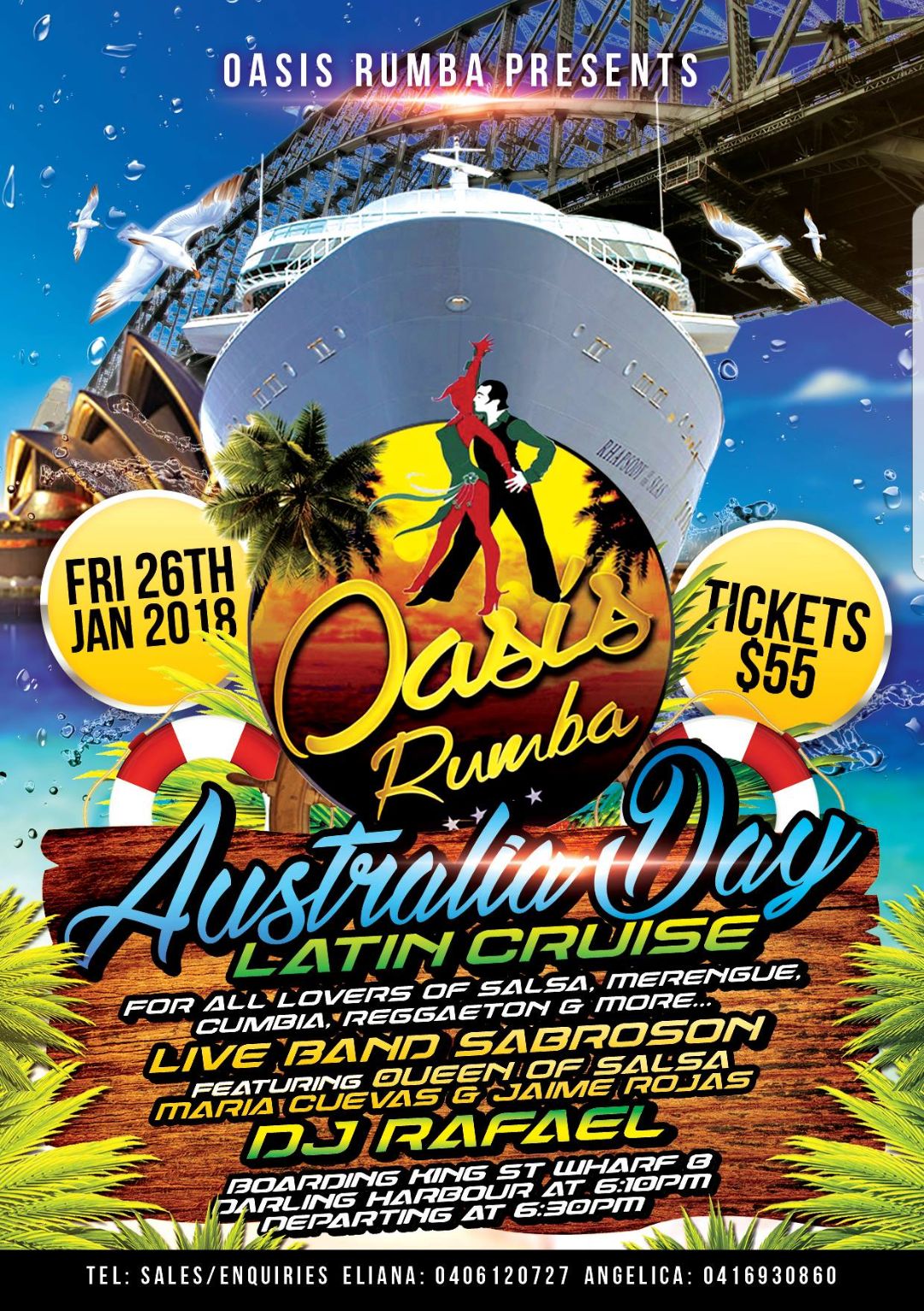 LATIN AUSTRALIA DAY CRUISE