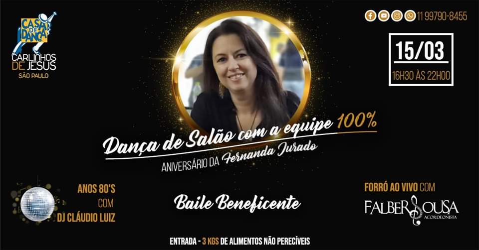 Baile Beneficente & Niver Fernanda Jurado
