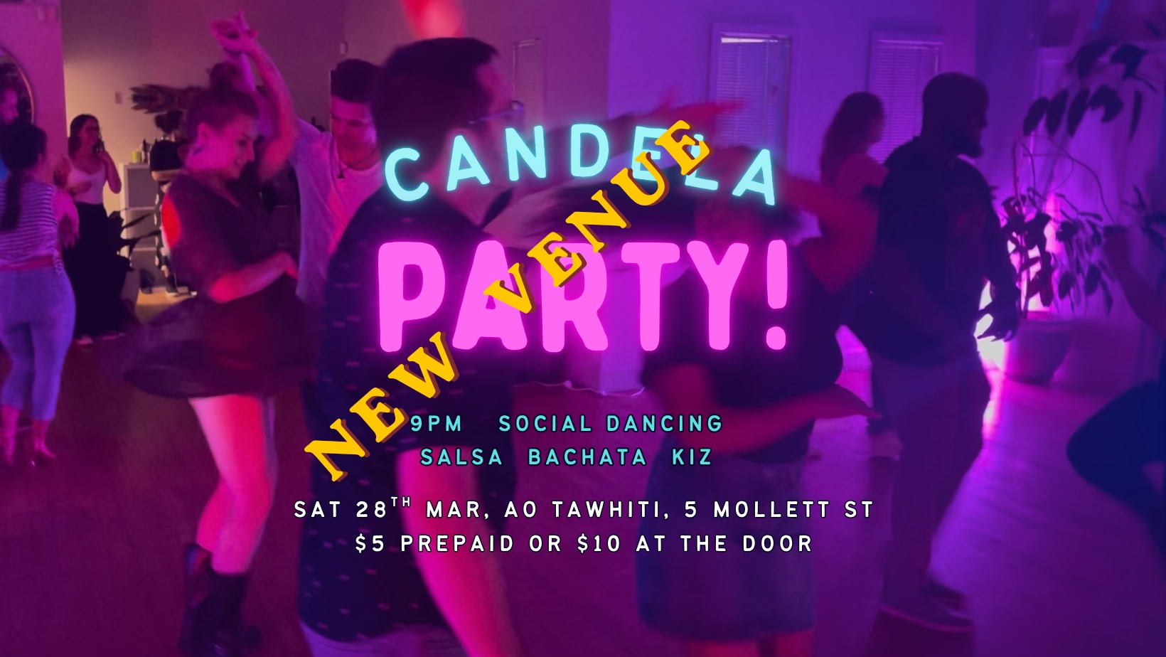 Candela Salsa Bachata Kizomba Dance Party
