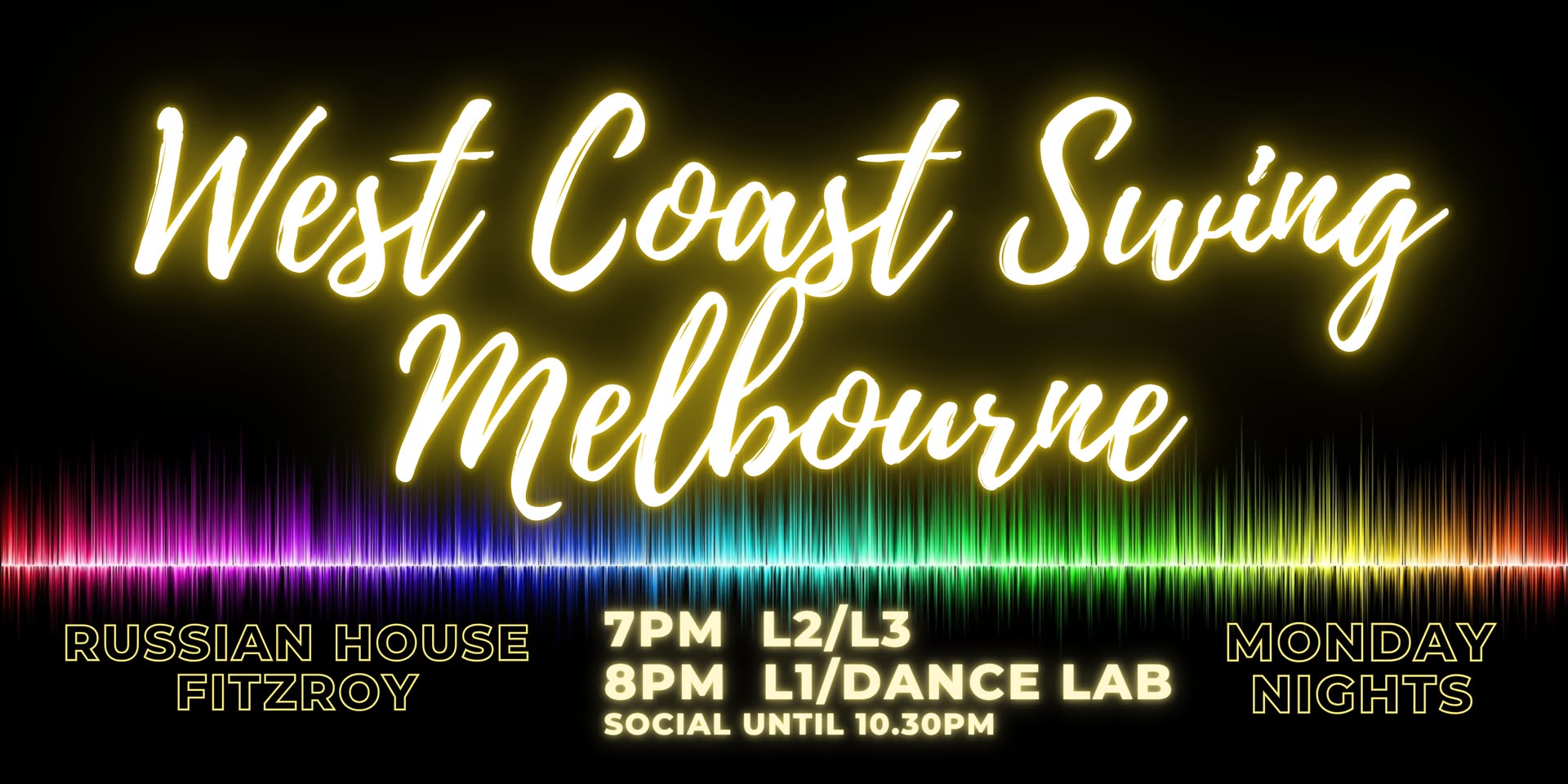 3 - 24 Mar West Coast Swing Mondays @ Russian House