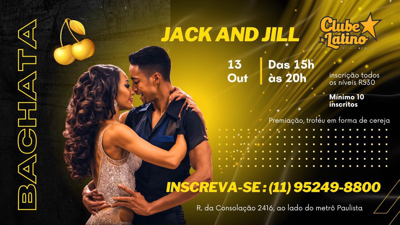 Jack and Jill de Bachata + Forró das 15🎉