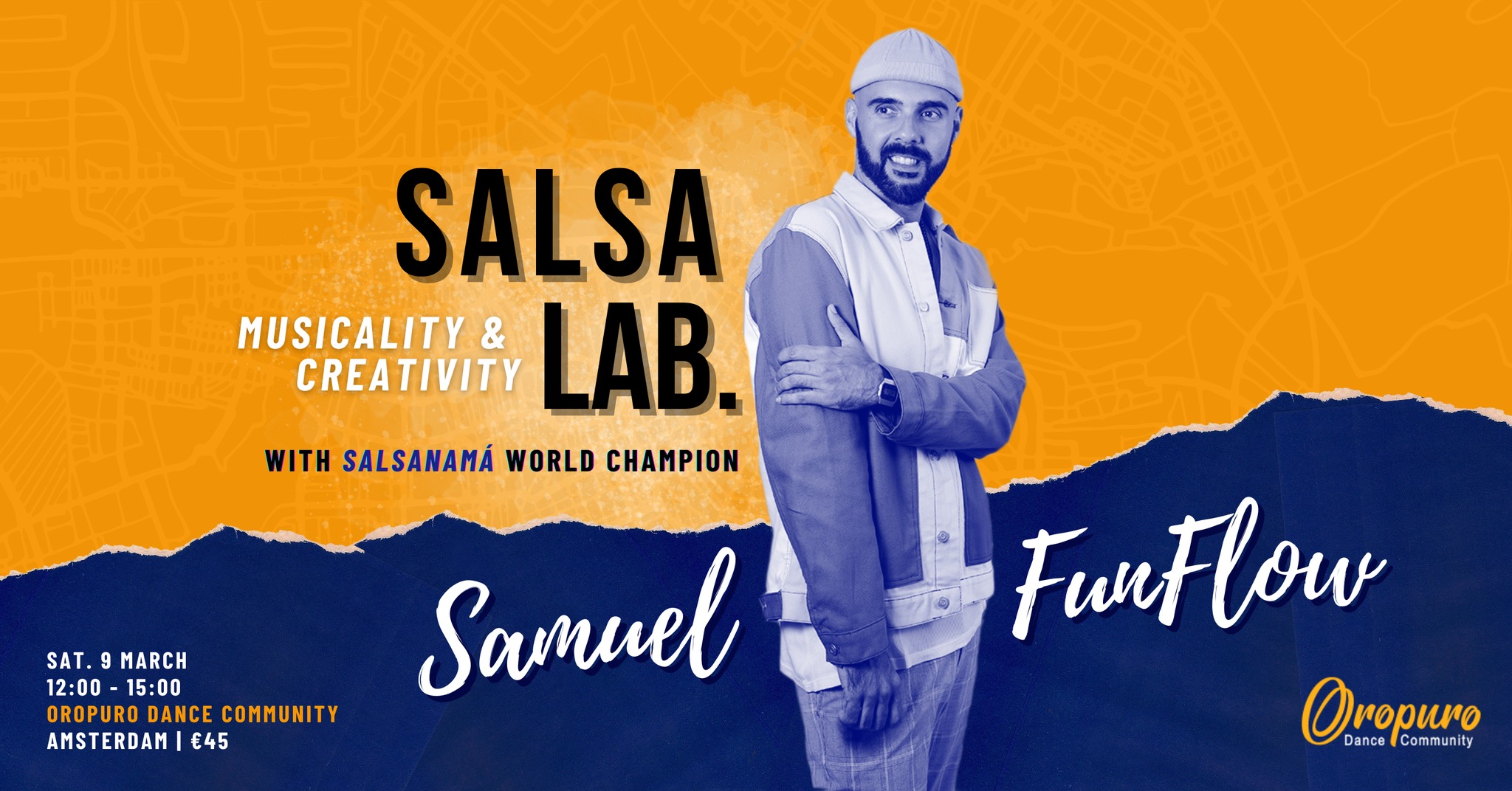 SALSA LAB. with Samuel FunFlow Salsanamá Champion