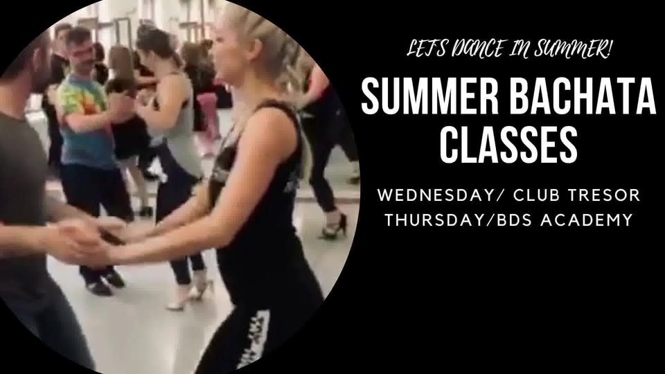 Letní bachata kurzy v Praze Prague summer bachata classes