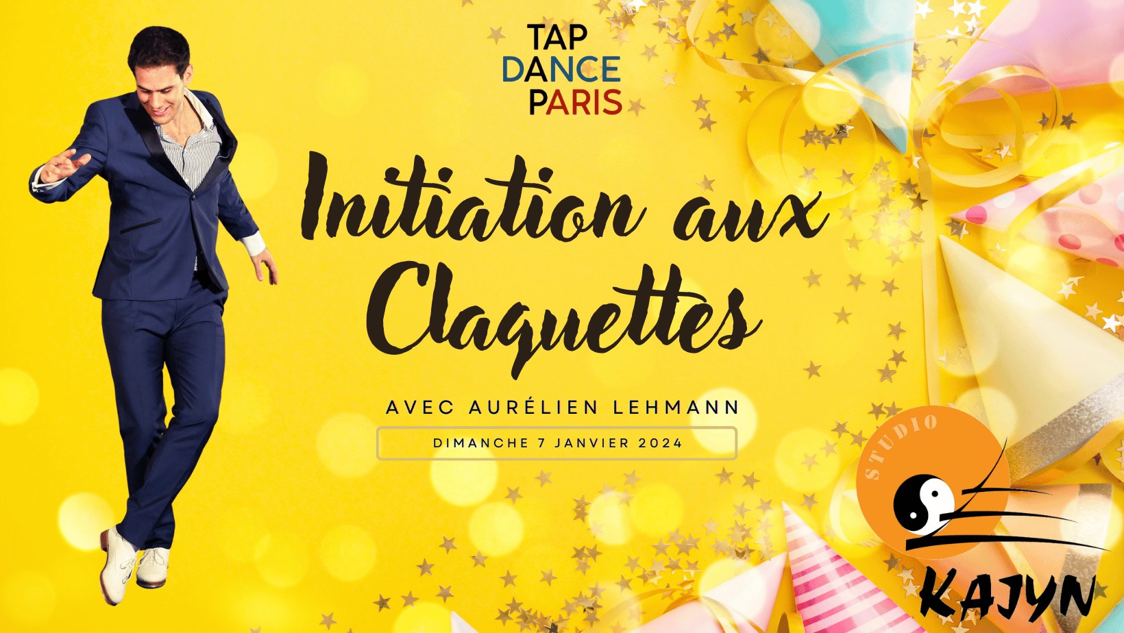 Initiation aux claquettes américaines (Tap Dance)
