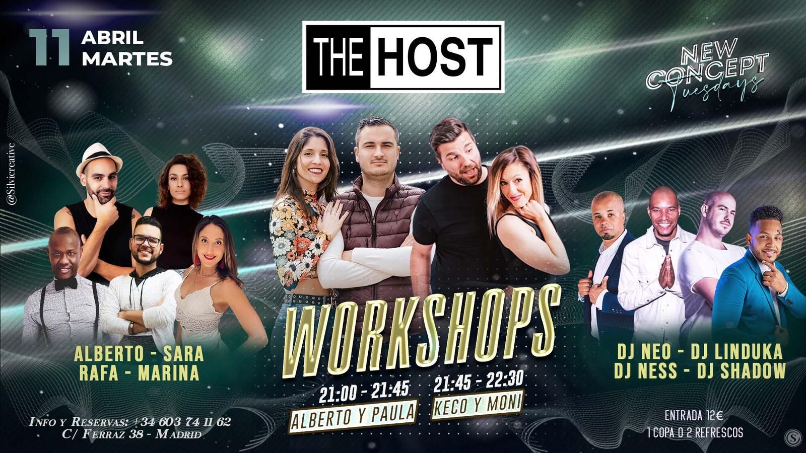 ★Kizomba Tuesday 11 de abril 2023 ★ The Host ★